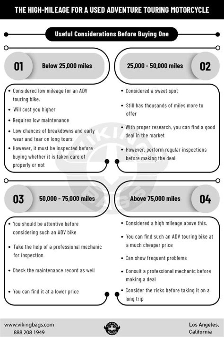 What is considered high mileage for a motorhome?