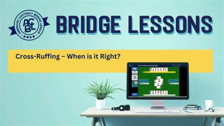 What is cross Ruffing in bridge?