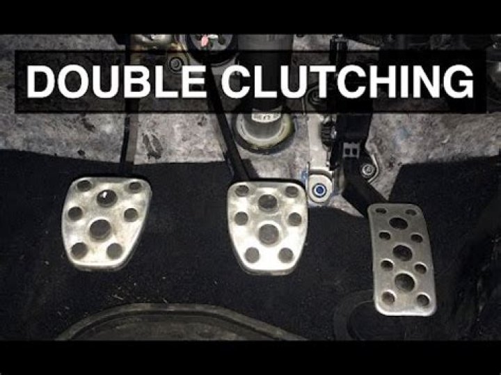 What is double clutching in racing?