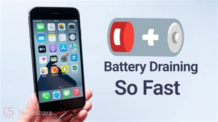 What is draining my iPhone battery so fast?