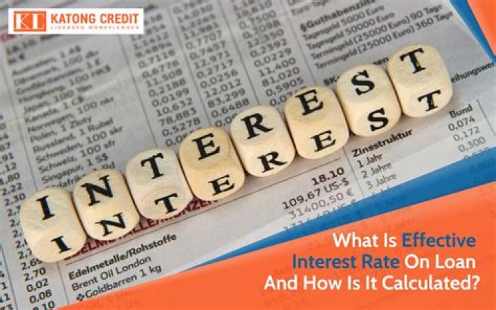 What is effective interest rate on loan?