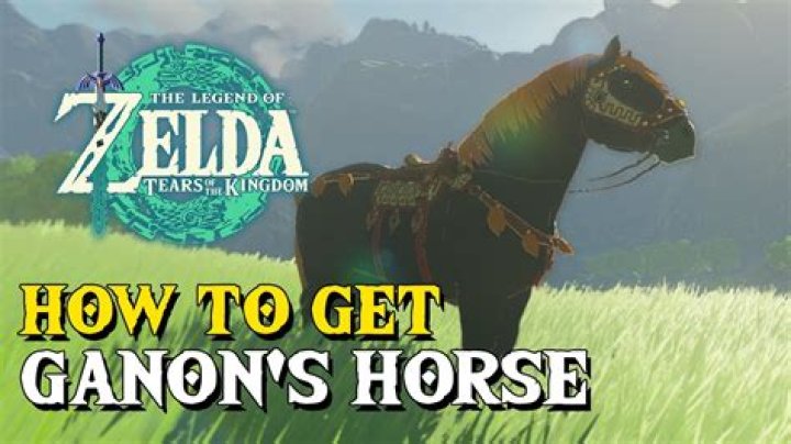 What is Ganon's horse name?