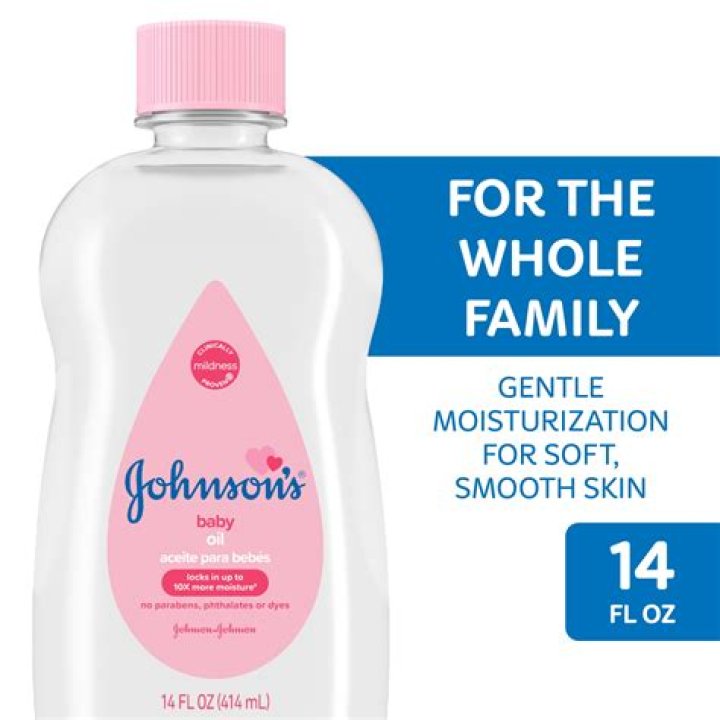 What is Johnsons baby oil made of?