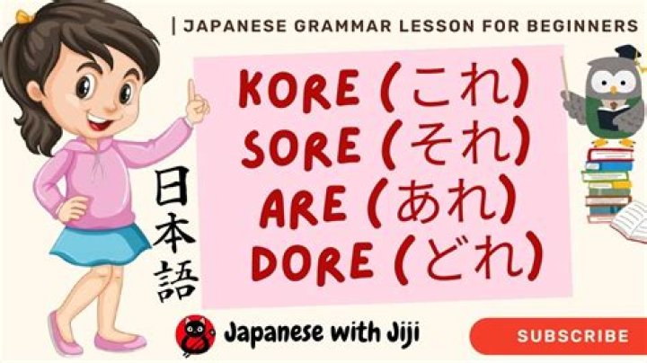 What is Kore Japanese?
