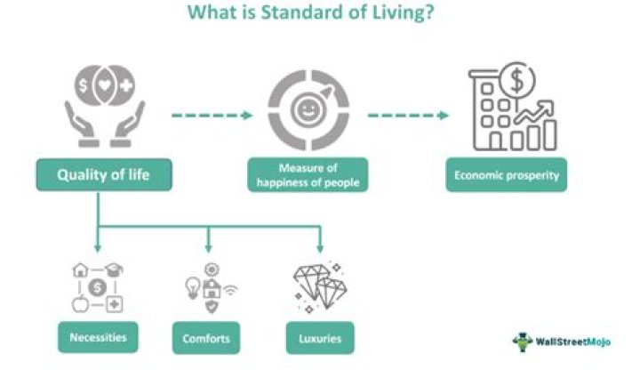 What is meant by an adequate standard of living?