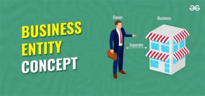 What is meant by business entity concept?