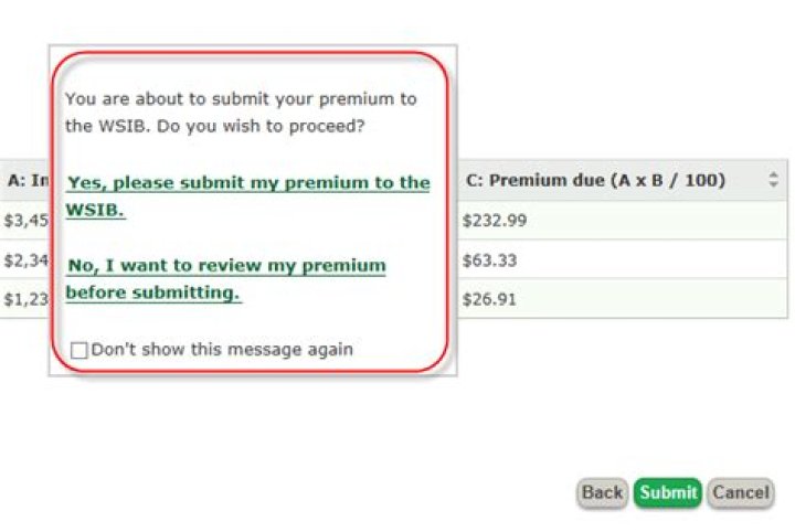 What is my WSIB premium rate?
