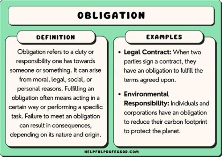 What is obligation in law meaning?