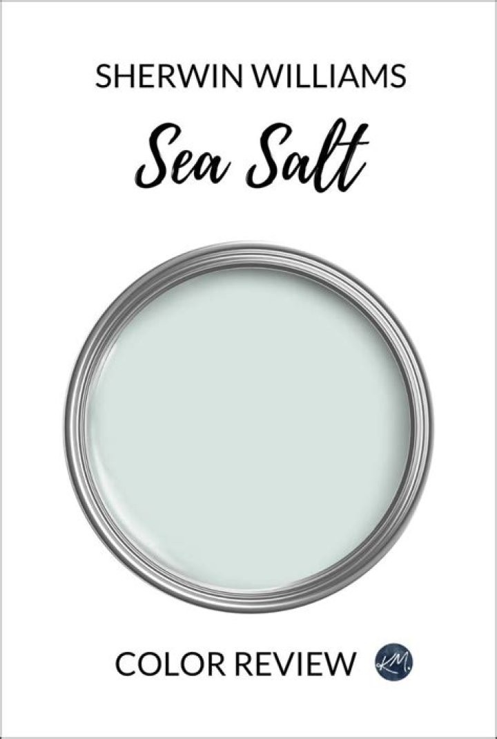 What is one shade lighter than Sherwin Williams sea salt?