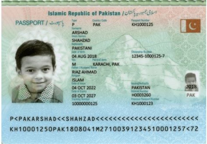 What is Pakistan first name?
