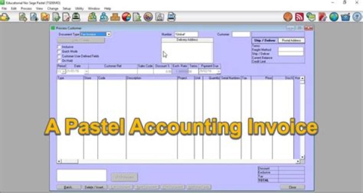 What is pastel accounting?