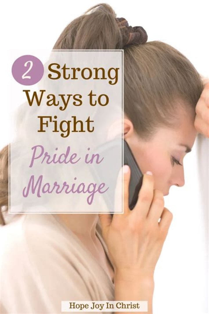 What is pride in a relationship?