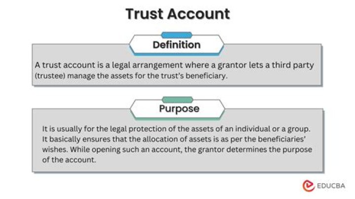 What is purpose of a trust?