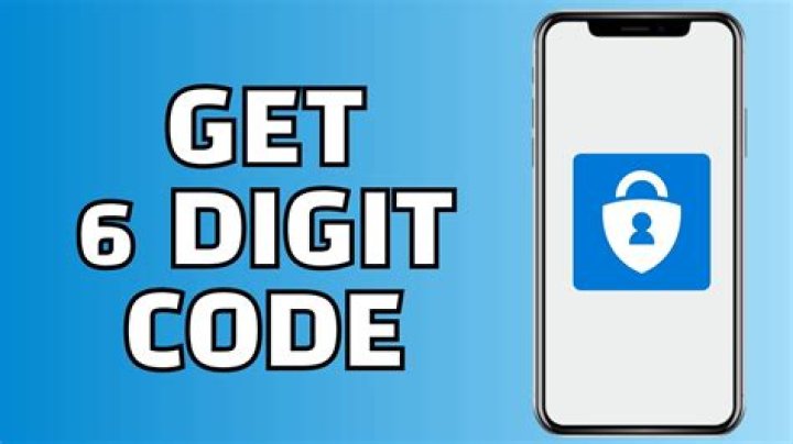 What is the 6 digit code for iPhone?