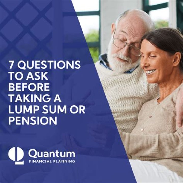 What is the average pension lump sum payout UK?