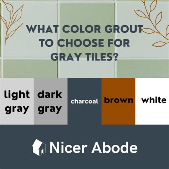 What is the best colour grout for GREY tiles?
