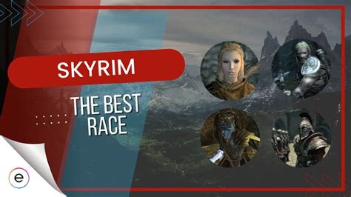What is the best race for magic in Skyrim?