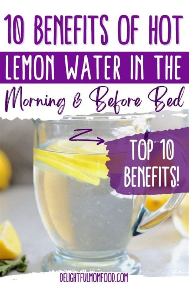 What is the best time to drink hot lemon water?