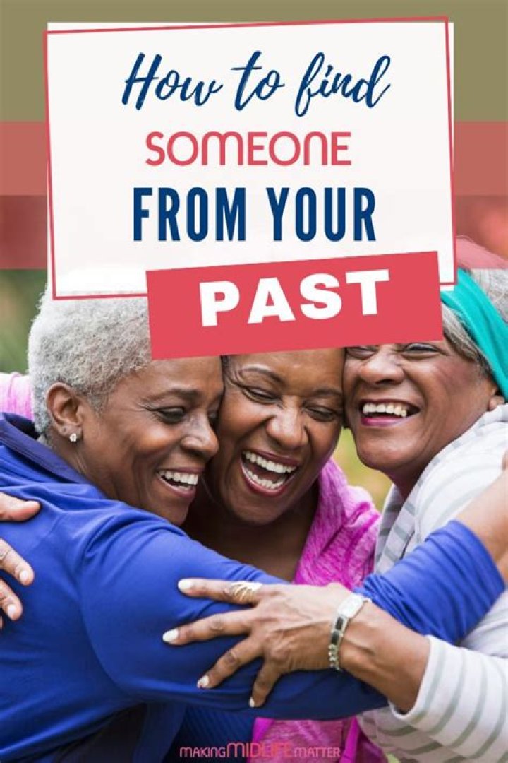 What is the best way to find someone from your past?