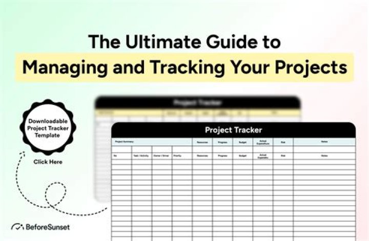 What is the best way to track project progress?