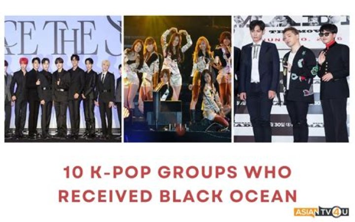 What is the black ocean in K-pop?
