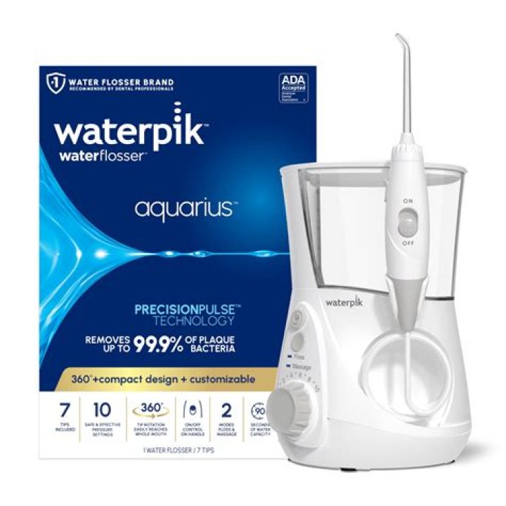 What is the black stuff in my Waterpik?
