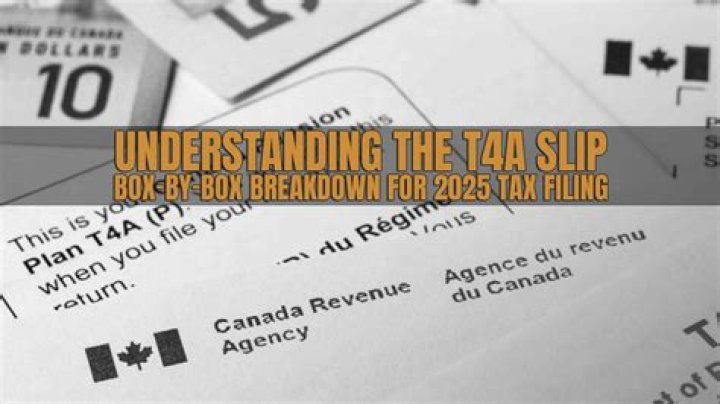 What is the deadline for T4A slips 2020?