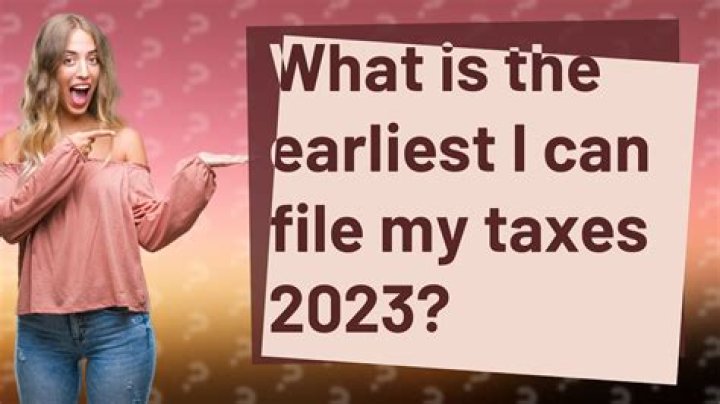 What is the earliest I can file my 2021 taxes?