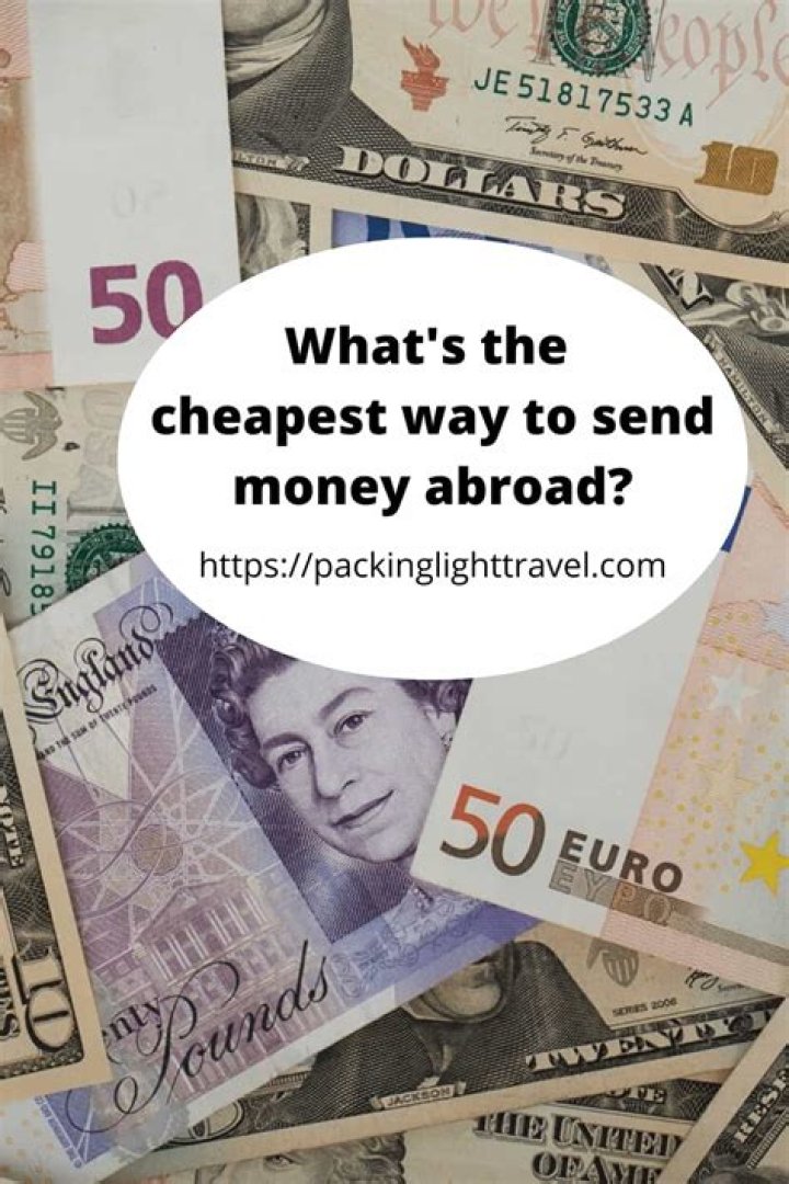 What is the fastest and cheapest way to send money?