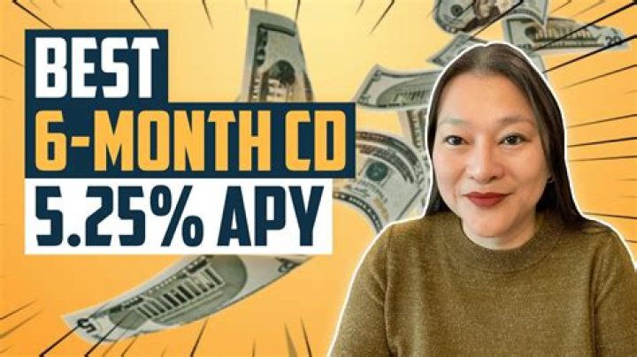What is the going rate for a 6-month CD?