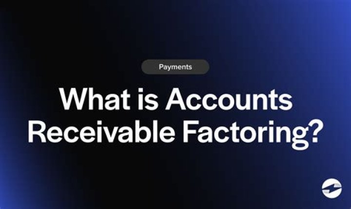 What is the main purpose of factoring in accounts receivable?