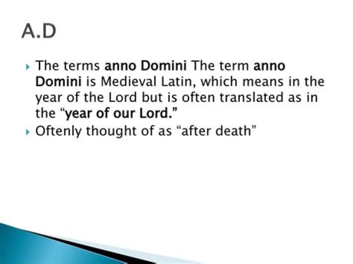 What is the meaning of Anno Domini in Urdu?