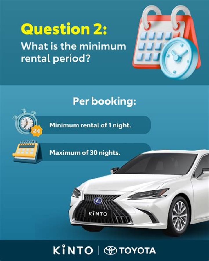 What is the minimum rental period?