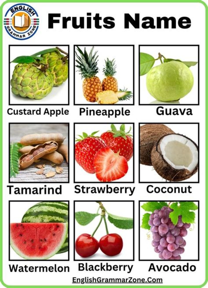 What is the most common fruit in Ireland?