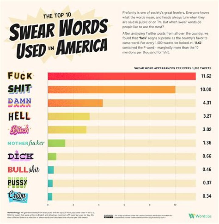 What is the most used swear word?