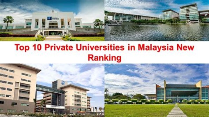 What is the number 1 private university in Malaysia?