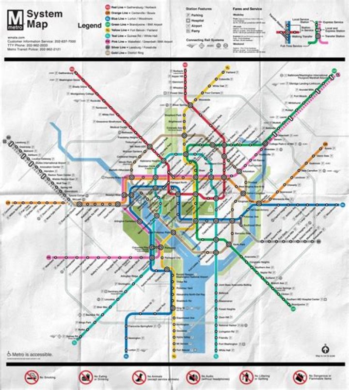What is the oldest metro line in DC?