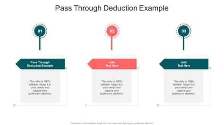 What is the pass-through deduction for 2018?