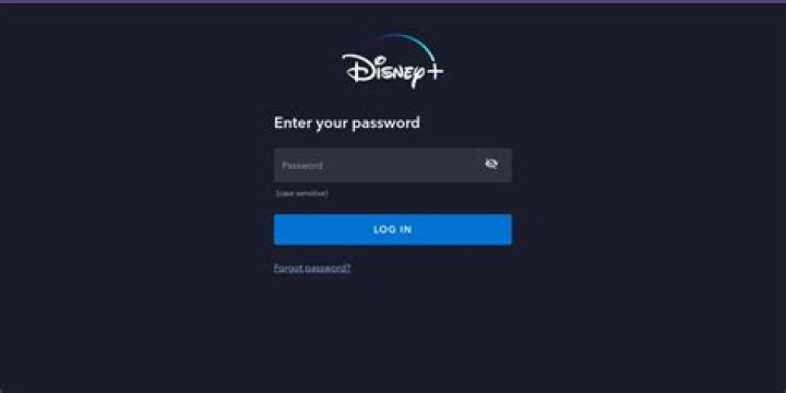 What is the password for Disney Plus?