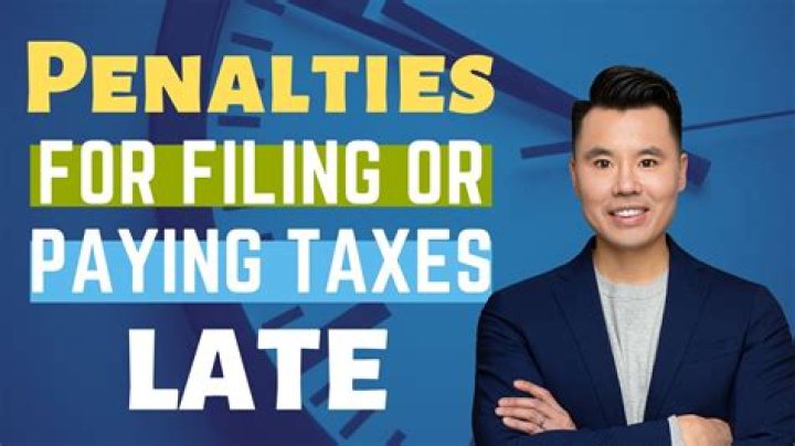 What is the penalty for paying PA state taxes late?