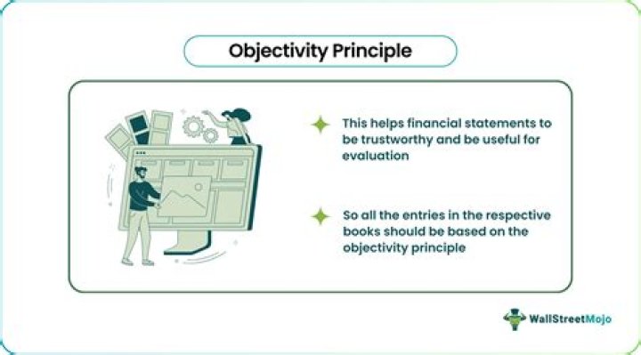 What is the principle of objectivity in accounting?