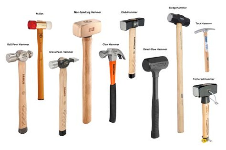 What is the rounded side of a hammer used for?