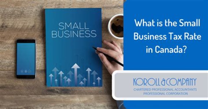 What is the small business tax rate for 2020?