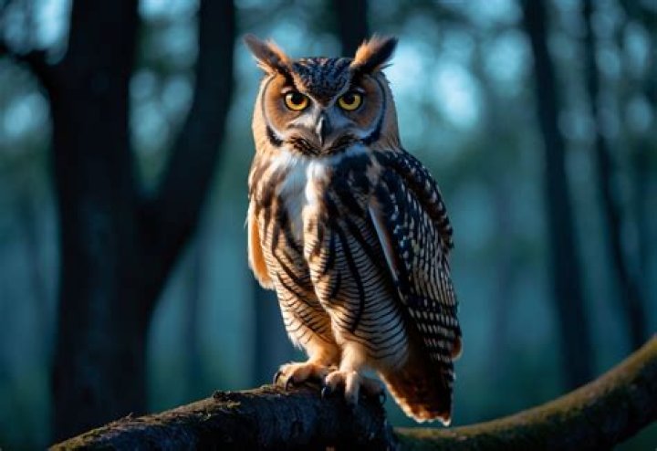 What is the superstition about owls?