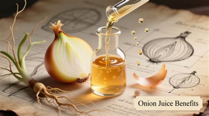 What is the work of onion juice?