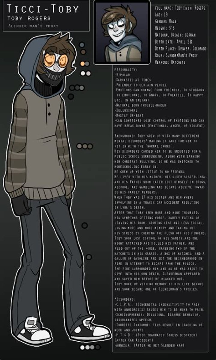 What is Ticci Toby's catchphrase?