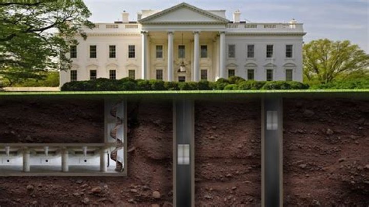 What is underneath the White House?