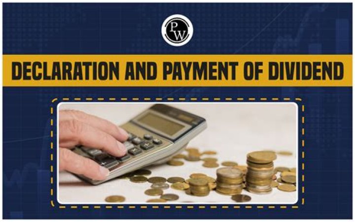 What journal entries are passed as regard declaration and payment of dividend?