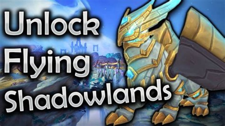 What level can I fly in Shadowlands?