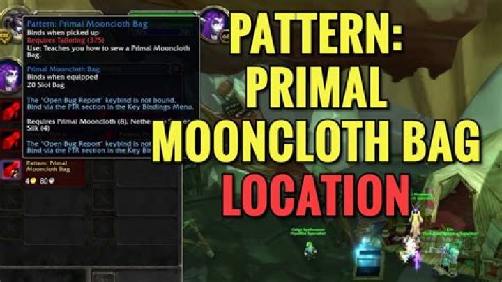 What level can you make primal mooncloth?